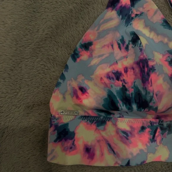 Like new Victoria Secret Pink Tie-Dye Strappy Bralette - Picture 3 of 9